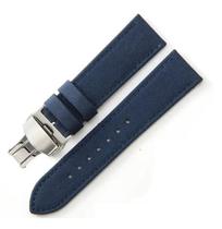 Pulseira Relógio Nylon com Couro Fecho Deployant Aço.LC104 Pulseira Relógio Nylon com Couro Fecho Deployant Aço.LC104