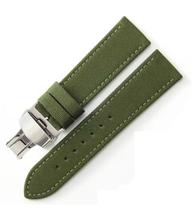 Pulseira Relógio Nylon com Couro Fecho Deployant Aço.LC104