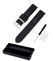 Pulseira Relogio Omega Swatch Moonswatch c/ Estojo cor Preta