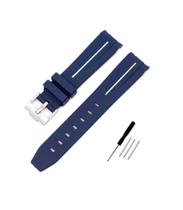 Pulseira Relogio Omega Swatch Moonswatch cor Azul Marinho