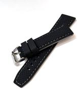 Pulseira Relógio Silicone, 22mm, Laterais e Costura Colorida.LC16 Pulseira Relógio Silicone, 22mm, Laterais e Costura Colorida.LC16