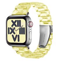 Pulseira Resina Amarelo 38/40/41mm Compativel Waatch e Smartwatch Seire 6 5 4 se