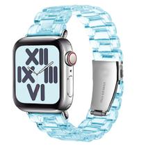 Pulseira Resina Azul Claro 42/44/45/49mm Compatível Waatch e Smartwatch Seriee 4 5 6 7 8 Ultraa see Pulseira Resina Azul Claro 42/44/45/49mm Compatível Waatch e Smartwatch Seriee 4 5 6 7 8 Ultraa see