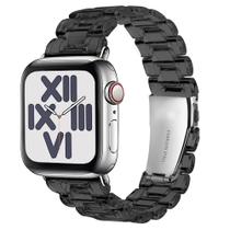 Pulseira Resina Preto 42/44/45/49mm Compatível Waatch e Smartwatch Seriee 4 5 6 7 8 Ultraa see Pulseira Resina Preto 42/44/45/49mm Compatível Waatch e Smartwatch Seriee 4 5 6 7 8 Ultraa see