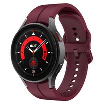 Pulseira Ridge de Silicone com Fivela para Galaxy Watch 4 Watch 5 Watch4 Watch5 - 123Smart