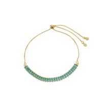 Pulseira rivera taylor zircônia azul folheada à ouro 18k Pulseira rivera taylor zircônia azul folheada à ouro 18k