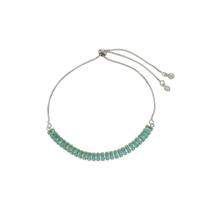 Pulseira rivera taylor zircônia azul folheada em ródio branco Pulseira rivera taylor zircônia azul folheada em ródio branco