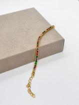 Pulseira Riviera Colorida Pulseira Riviera Colorida