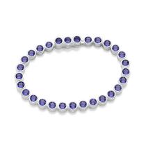 Pulseira Riviera Prata 925 com Zircônias Rommanel 850128 Cor:Prata Pulseira Riviera Prata 925 com Zircônias Rommanel 850128 Cor:Prata
