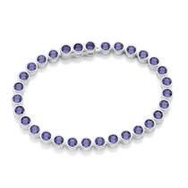 Pulseira Riviera Prata 925 com Zircônias Rommanel 850129 Cor:Prata Pulseira Riviera Prata 925 com Zircônias Rommanel 850129 Cor:Prata