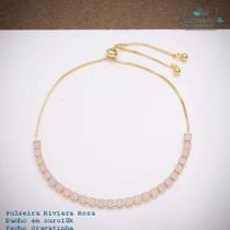Pulseira Riviera Rosa Pulseira Riviera Rosa