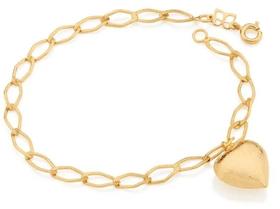Pulseira Rommanel Berloque de coração 550964 Pulseira Rommanel Berloque de coração 550964