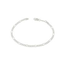 Pulseira Rommanel Elo Groumet 3x1 Prata 925 850053