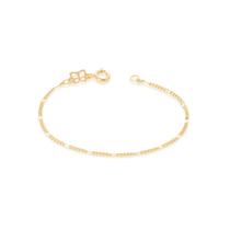 Pulseira Rommanel Infantil Formada Por Fio Alternado 550035