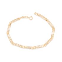 Pulseira Rommanel Masculina Com Forma Labirinto 18k 550736 Pulseira Rommanel Masculina Com Forma Labirinto 18k 550736