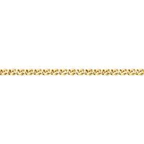 Pulseira Rommanel Unissex Fio Grumet Dupla 18/19cm 550252