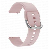 Pulseira Rosa Areia de Silicone Fecho de Aço 22MM Compativel Waatch3 Active2 GTS3 GTR42/47mmGTR3/PRO Pulseira Rosa Areia de Silicone Fecho de Aço 22MM Compativel Waatch3 Active2 GTS3 GTR42/47mmGTR3/PRO
