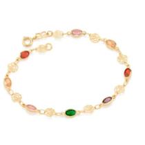 Pulseira rosas presente mãe mulher namorada rommanel