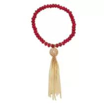 Pulseira Rubi com Franja - Ref: PBIJU000060