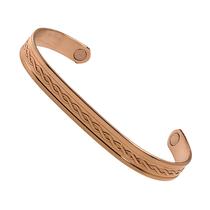 Pulseira Sabona Tudor de Cobre Magnética Pequena 14 cm