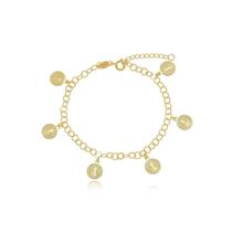 Pulseira São Bento Banhada A Ouro 18K