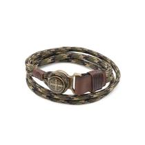 Pulseira São Bento Paracord Militar