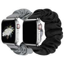 Pulseira Scrunchie Apple Watch compatível com JIELIELE 38 mm a 49 mm