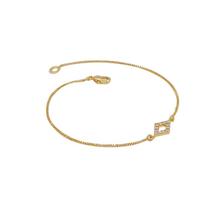Pulseira semijoia em zirconia Pulseira semijoia em zirconia