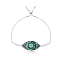 Pulseira Shambala Olho Grego Verde