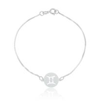 Pulseira Signo Gêmeos Prata 925