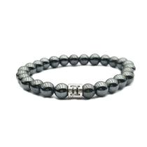 Pulseira Signos Hematita sob medida Pulseira Signos Hematita sob medida
