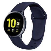 Pulseira Silicone 20mm Para Galaxy Watch Active 40mm 44mm - Imagine Cases