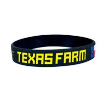 Pulseira Silicone Adulto Bandeira USA Texas Farm Original