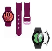 Pulseira Silicone+ Capinha Compatível Com Samsung Galaxy Watch 4 40mm