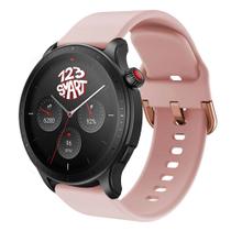 Pulseira Silicone Colorida compatível com GTR4 GTR 4 A2166 / GTR3 / GTR2 / Stratos 2 3 - Rosa Bebê Pulseira Silicone Colorida compatível com GTR4 GTR 4 A2166 / GTR3 / GTR2 / Stratos 2 3 - Rosa Bebê