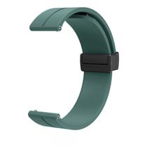 Pulseira Silicone Com Fecho Magnético Para Smartwatch 20mm