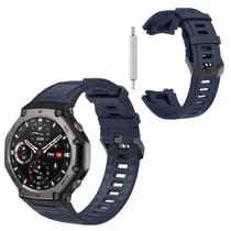 Pulseira Silicone com fecho metal para T-Rex 3 2024 Pulseira Silicone com fecho metal para T-Rex 3 2024
