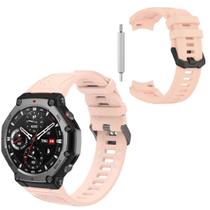 Pulseira Silicone com fecho metal para T-Rex 3 2024 Pulseira Silicone com fecho metal para T-Rex 3 2024