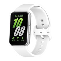 Pulseira Silicone Com Fecho Monocromático Para Galaxy Fit 3