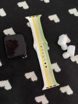 Pulseira Silicone Compatível Apple Smartwatch 42mm A 49mm