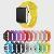 Pulseira Silicone compatível para Applee Waatch 38mnm e 40mnm - amarelo Pulseira Silicone compatível para Applee Waatch 38mnm e 40mnm - amarelo