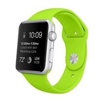 Pulseira Silicone compativel para Applee Waatch 38mnm e 40mnm - verde