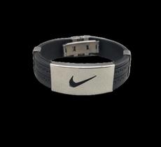 Pulseira Silicone E Aço Inoxidável Pulseira Silicone E Aço Inoxidável