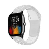 Pulseira Silicone Esporte Furadinha Para Amazfit Gts 4 Mini