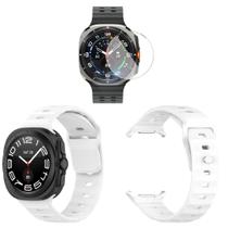 Pulseira Silicone Exclusiva Para Watch Ultra 47Mm + Vidro