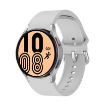 Pulseira Silicone Fecho Curvo Para Watch 4 44mm SM-R870