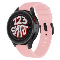 Pulseira Silicone Fecho Preto para Samsung Galaxy Watch 5 Watch5 Pro Watch 4 Active2 40mm 44mm 45mm