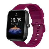 Pulseira Silicone Fecho Tradicional para Amazfit Bip 3 3 Pro