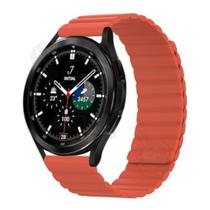Pulseira Silicone Magnética Colorida Galaxy Watch 4 Classic - Imagine Cases