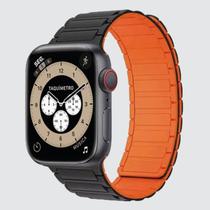 Pulseira Silicone Magnética pr-lj 38/40/41 mm Pulseira Silicone Magnética pr-lj 38/40/41 mm